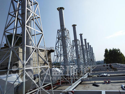 1800KW*8套脫硝處理設(shè)備