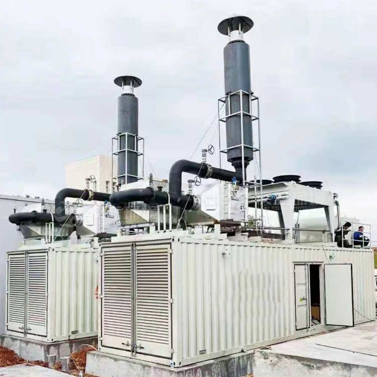 萬純餐廚垃圾沼氣機組脫硝設備在四川某電站圓滿通關 萬純餐廚垃圾沼氣機組脫硝設備在四川某電站圓滿通關