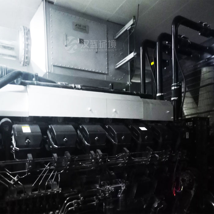  萬(wàn)純柴油發(fā)電機(jī)組尾氣凈化器在威海某數(shù)據(jù)中心安裝運(yùn)行